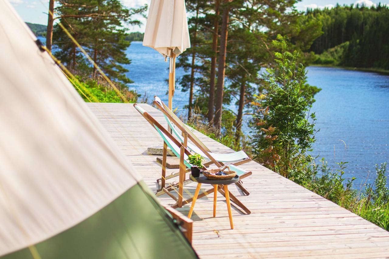 Arjaeng Camping & Stugor Sommarvik Exterior photo